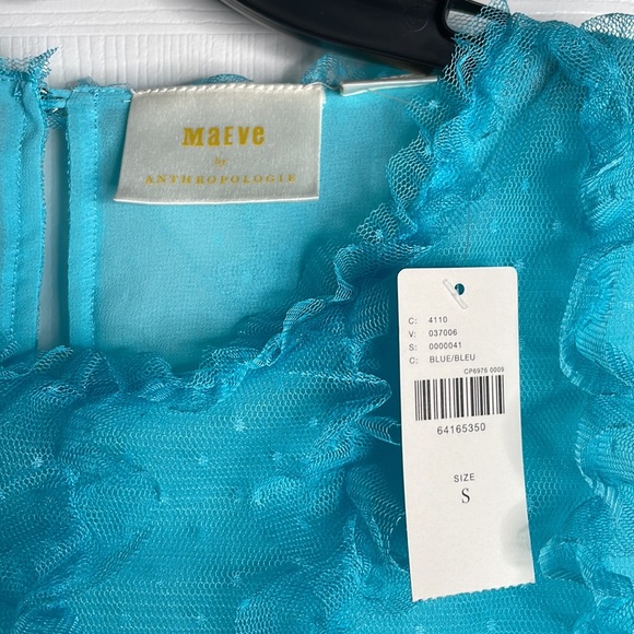 NWT Maeve by Anthropologie ruffle tank top - Picture 2 of 4